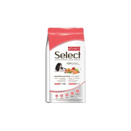 SELECT ADULT MINI SALMON AND RICE 3KG