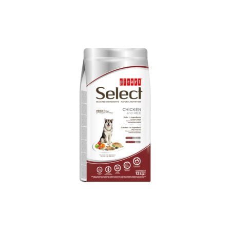 SELECT ADULT MAXI CHICKEN AND RICE 12KG