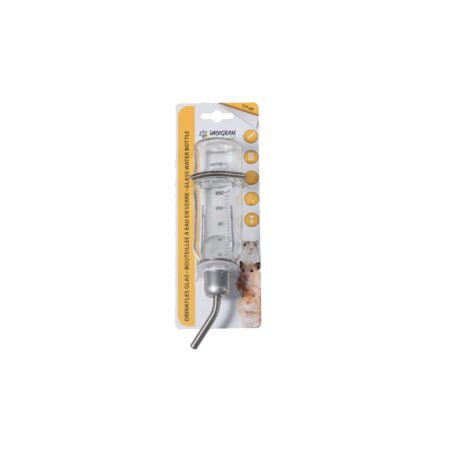 GLASS WATER BOTTLE 177ML