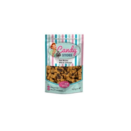 CANDY DUO BONES GAME MEAT CHICKEN 180GR