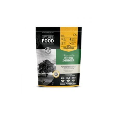 NATURES FOOD DUCK DINNER PATTIES 1KG