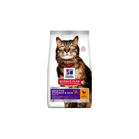 HILLS ADULT CAT SENSITIVE STOMACH  SKIN 1.5KG