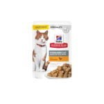 HILLS SP ADULT CAT STERILISED CHICKEN STEW POUCH 80gr
