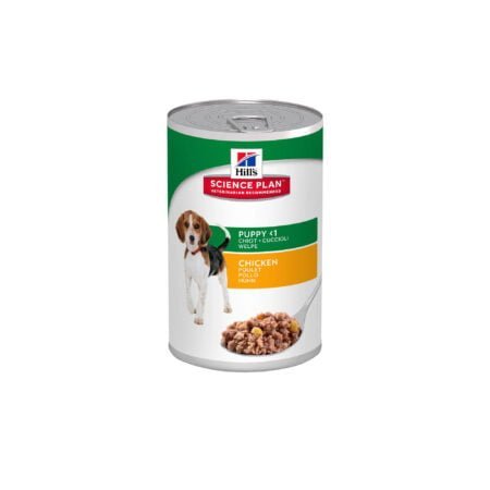 HILLS SP PUPPY CHICKEN PATE TIN 370gr