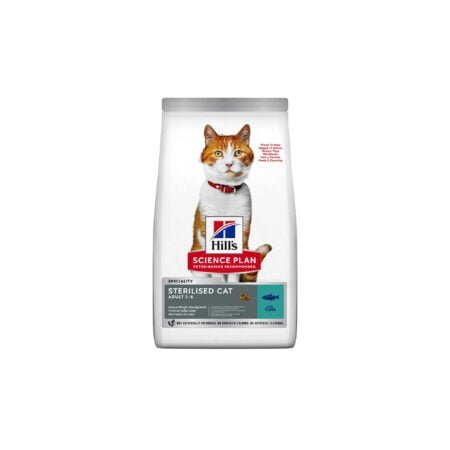 HILLS SP ADULT CAT STERILISED TUNA 300gr