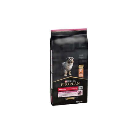 PRO PLAN DOG MEDIUM PUPPY SENSITIVE SKIN SALMON 12KG