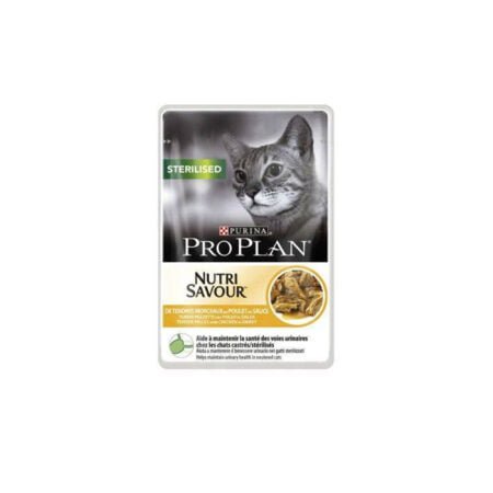 PRO PLAN STERILISED CAT CHICKEN 85GR