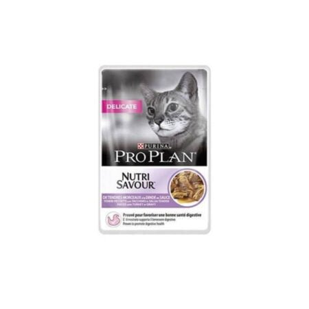 PRO PLAN DELICATE DIGESTION CAT TURKEY 85GR
