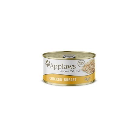 APPLAWS CAT CHICKEN BROTH TIN 70gr