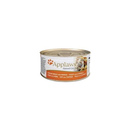 APPLAWS CAT CHICKEN BREAST AND PUMPKIN BROTH TINS 70gr