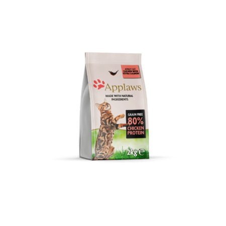 APPLAWS CAT ADULT CHICKEN WITH SALMON 2KG
