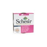 SCHESIR CAT CHICKEN FILLETS  WITH HAM IN JELLY POUCH 85 GR