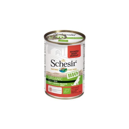 SCHESIR BIO DOG BEEF 400 GR