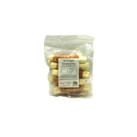 TAIL SWINGERS RH PUFFY STICKS CHICKEN LARGE 12PCS BAG