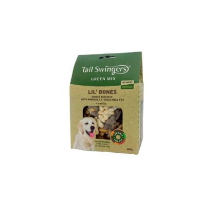 TAIL SWINGERS BISCUITS GREEN MIX LIL BONES 400gr