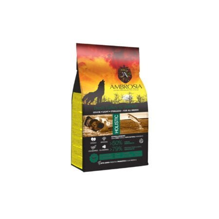 AMBROSIA DOG SENIOR FRESH TURKEY AND SALMON 2KG