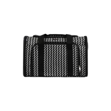 CAMPING BAG BLACK AND WHITE