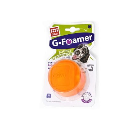 GIGWI FOAMER BALL ORANGE MEDIUM