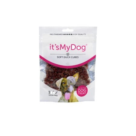 DOG DUCK SOFT CUBES 85GR