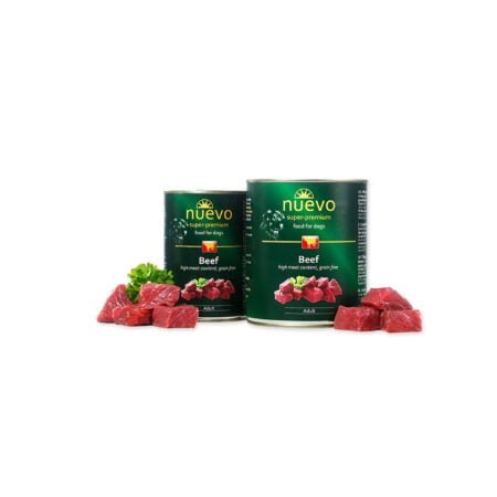 NUEVO CAN ADULT BEEF 400GR