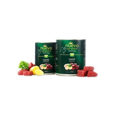 NUEVO CAN ADULT LAMB 400GR