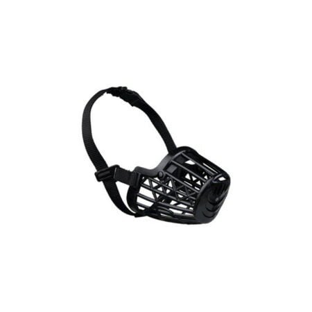 MUZZLE PLASTIC M BLACK 22CM