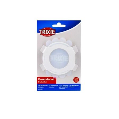 LID FOR TINS SILICONE 7.6CM 2PCS TRANSPARENT