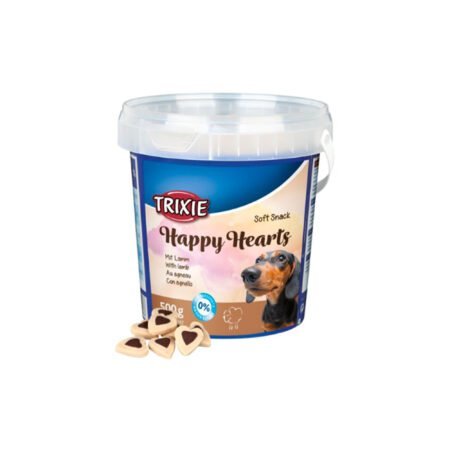 TRIXIE SOFT SNACK HAPPY HEARTS  500GR