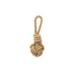 BE NORDIC PLAYING ROPE W WOVEN BALL 7*20CM