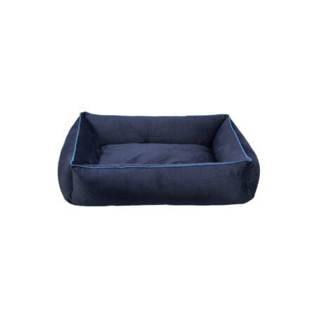 ROMY BED SQUARE 75*60CM DARK BLUE