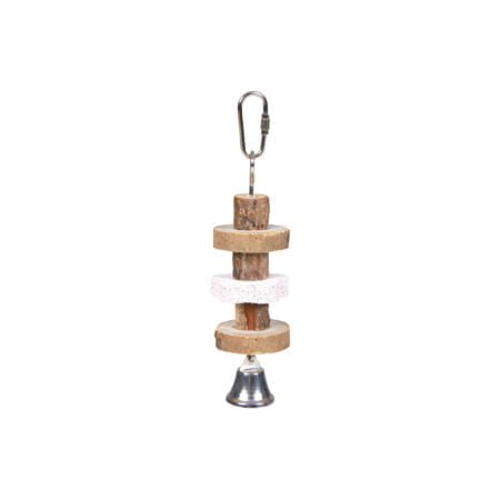 GNAWING TOY BARK WOOD LAVA STONE 16CM