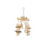 NATURAL TOY BAMBOO/RATTAN/WOOD 31CM