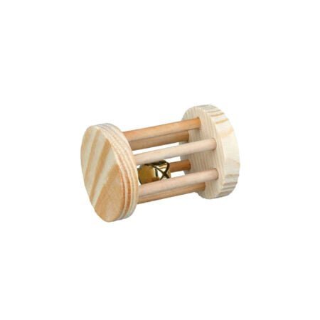 PLAYING ROLL W BELL BARK WOOD 5*7CM