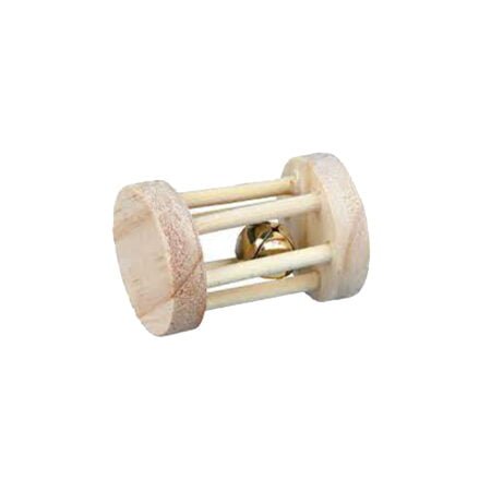 TRIXIE WOODEN PLAY ROLL FOR SMALL ANIMALS 5*7CM
