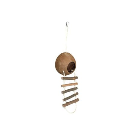 COCONUT HOUSE FOR HAMSTERS SINGLE 13*56CM