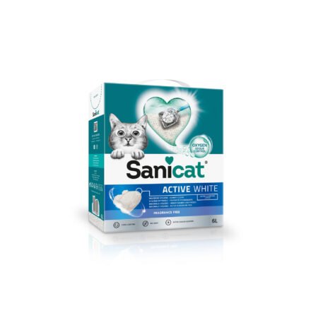 SANICAT ACTIVE WHITE FRAGRANCE FREE 6L