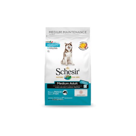 SCHESIR ADULT MEDIUM DOG FISH 3KG