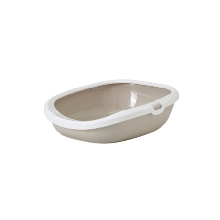 LITTER TRAY GIZMO MD WHITE MOKKA