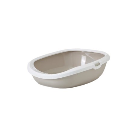 LITTER TRAY GIZMO LG WHITE MOKKA