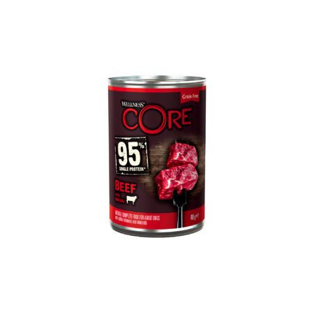 CORE WD SINGLE PROTEIN BEEF BROCCOLI 400GR