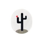CAT PAPER SCRATCHER CACTUS WHITE 44*35*2CM