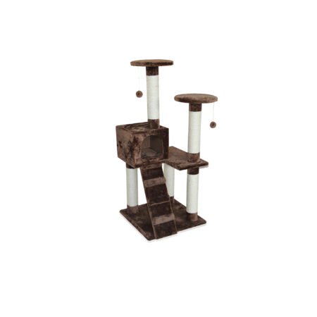 CAT PLAYGROUND DOUBLE TOWER CAP/CINO  53*53*130CM