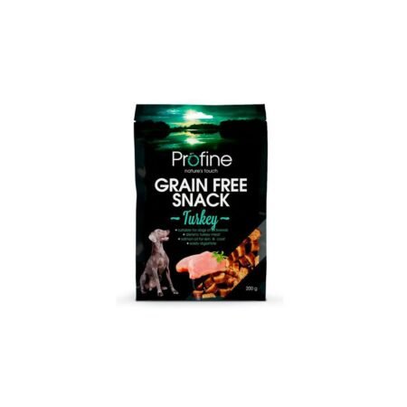 PROFINE DOG SNACK GRAIN FREE TURKEY 200GR