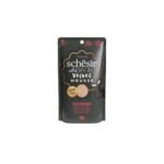 SCHESIR CAT AFTER DARK VELVET CHICKEN WITH BEEF MOUSE POUCH 80gr