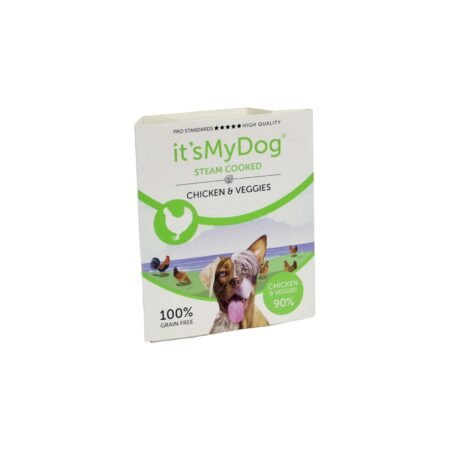 ITS MY DOG STEAMED COOKED CHICKEN AND VEGGIES 395gr