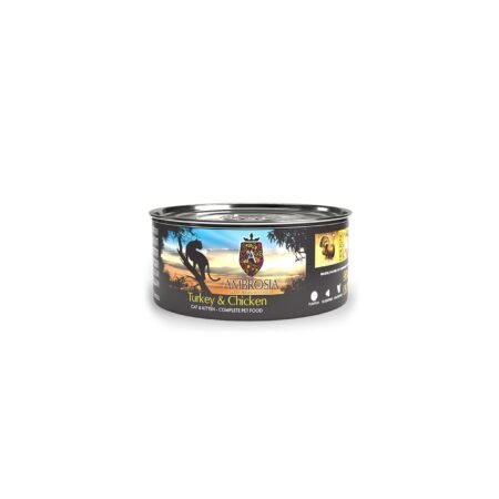 AMBROSIA  CAT AND KITTEN TURKEY AND CHICKEN 150gr