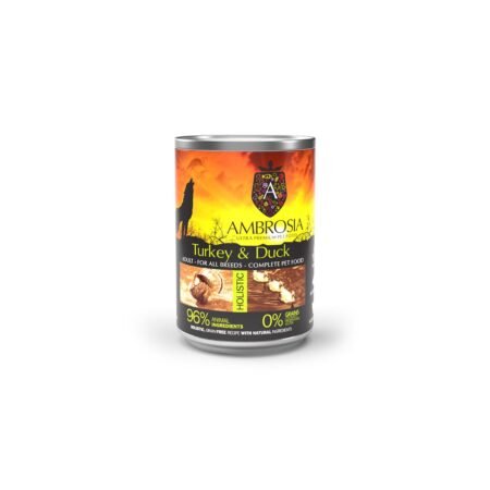 AMBROSIA  DOG ADULT TURKEY AND DUCK  400gr