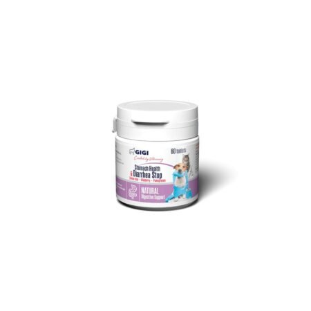 GIGI STOMACH HEALTH AND DIARRHEA SMALL DOGS AND CATS 60 TABLETS