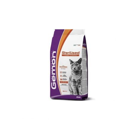 GEMON CAT ADULT STERILISED TURKEY  400gr