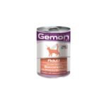 GEMON CAT ADULT SALMON SHRIMPS CHUNKIES 415gr